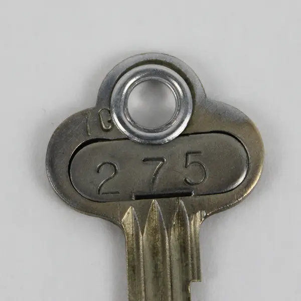 Vintage Yale Safe Deposit Box Guard Key Stamped 275