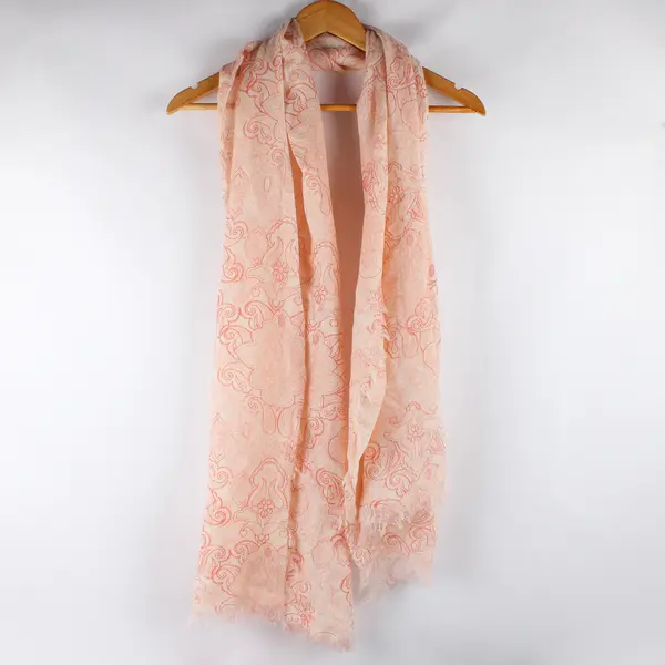 Lot of 5 Women's Boho Scarves Varied Colors Costume Outfit Accessories FLAWED