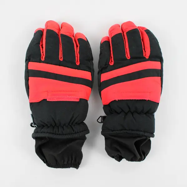 Wells Lamont Desert Dri Black and Red Gloves Adult Size Large FLAWED