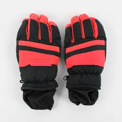 Wells Lamont Desert Dri Black and Red Gloves Adult Size Large FLAWED