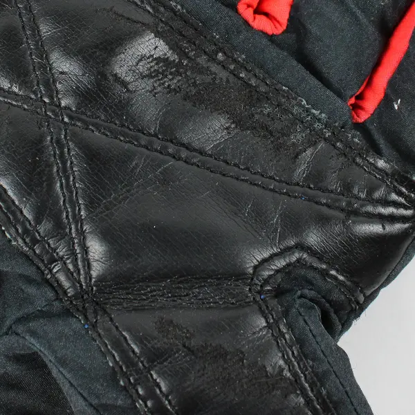 Wells Lamont Desert Dri Black and Red Gloves Adult Size Large FLAWED