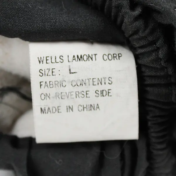 Wells Lamont Desert Dri Black and Red Gloves Adult Size Large FLAWED