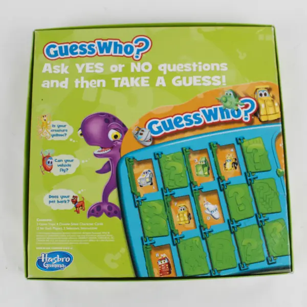 Guess Who? The Original Guessing Board Game Hasbro Incomplete 2013