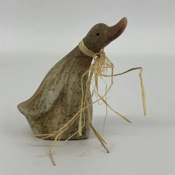 Set of 3 Hand Painted Nesting Duck Figurines