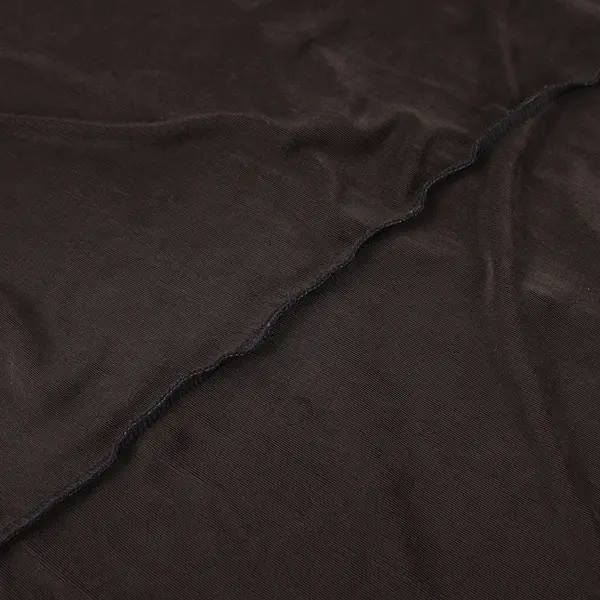 Chico's Dark Brown Semi-Sheer Long-Sleeved Maxi Dress Women's Size 2