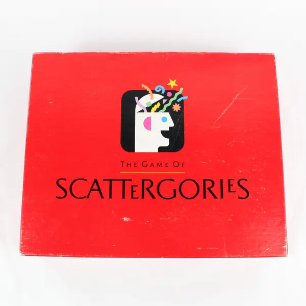 1988 Milton Bradley Scattergories Family Game Complete