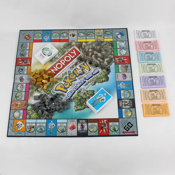 Monopoly Pokemon Johto Edition 2016 Board Game Missing Token