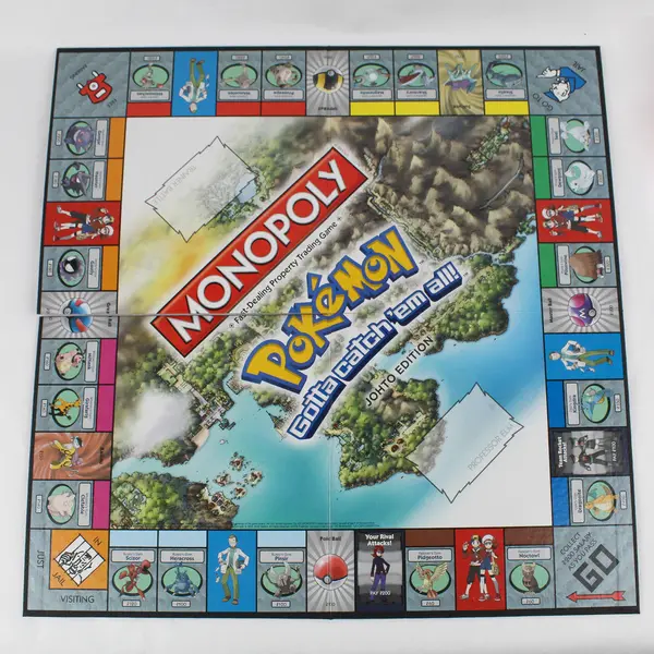 Monopoly Pokemon Johto Edition 2016 Board Game Missing Token