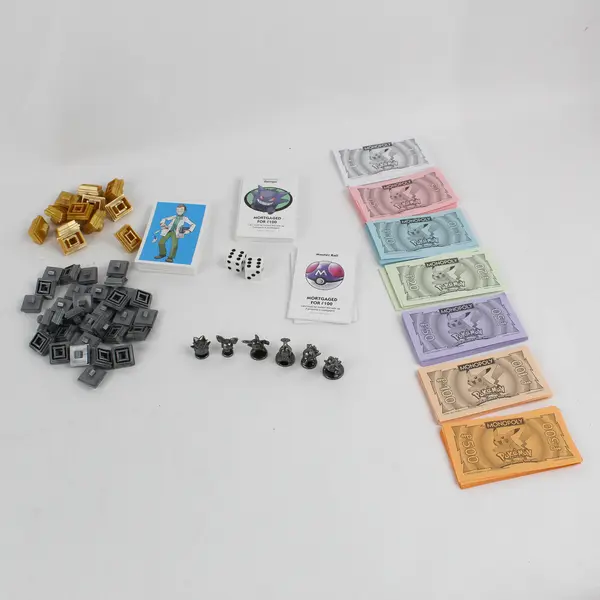 Monopoly Pokemon Johto Edition 2016 Board Game Missing Token