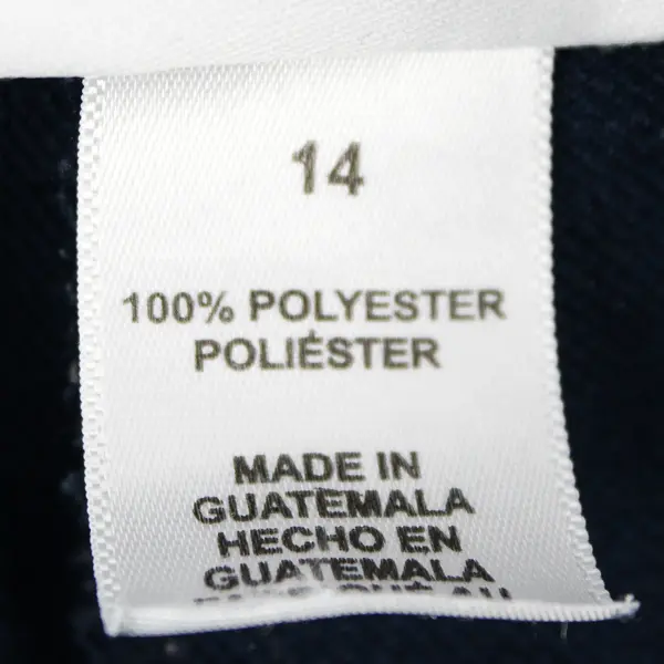 Alfred Dunner Navy Blue Tapered Leg Pull-On Pants Women's Size 14