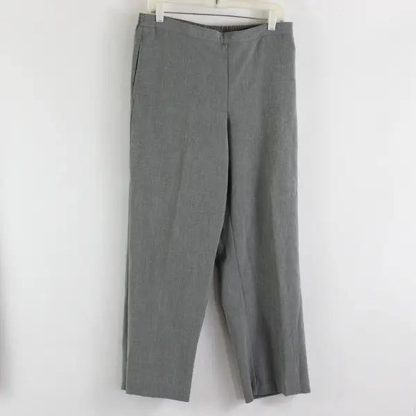 Lot of 2 Alfred Dunner Tapered Leg Pull-On Pants Women's Size 14 FLAWED