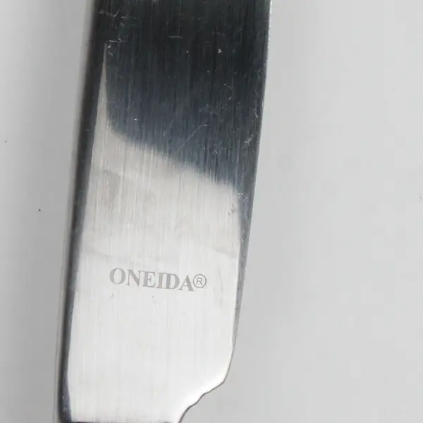 Lot Of 6 Oneida Silver Prose (Stainless) Flatware Dinner Knives 9.5" Long