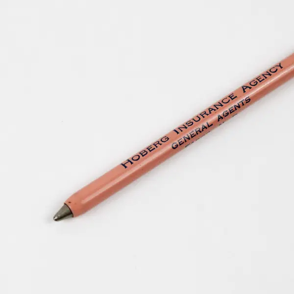 Vintage Mini Keychain Pen Hoberg Insurance Agency Fargo North  Dakota