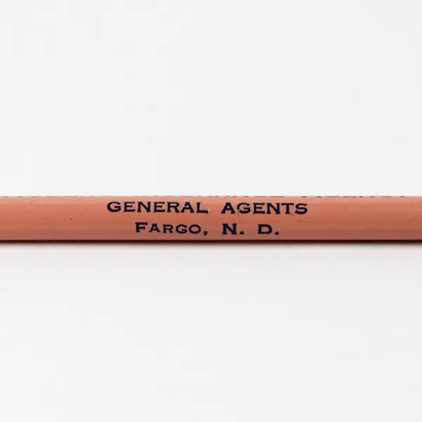 Vintage Mini Keychain Pen Hoberg Insurance Agency Fargo North  Dakota