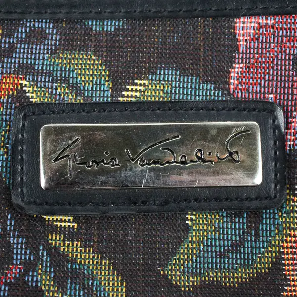 Gloria Vanderbilt Floral Tapestry Carry-On Duffle Bag Luggage