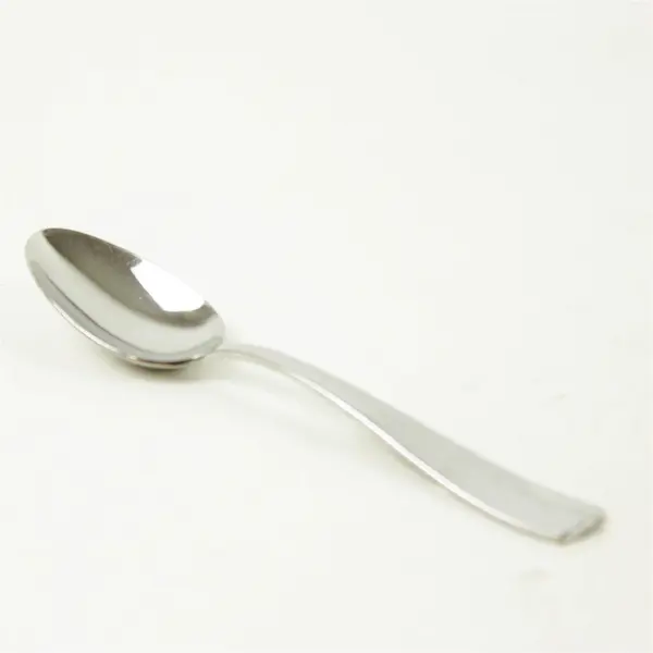 Lot Of 5 Oneida Silver Pluma (Stainless) Flatware Soup Spoons 7.25" Long