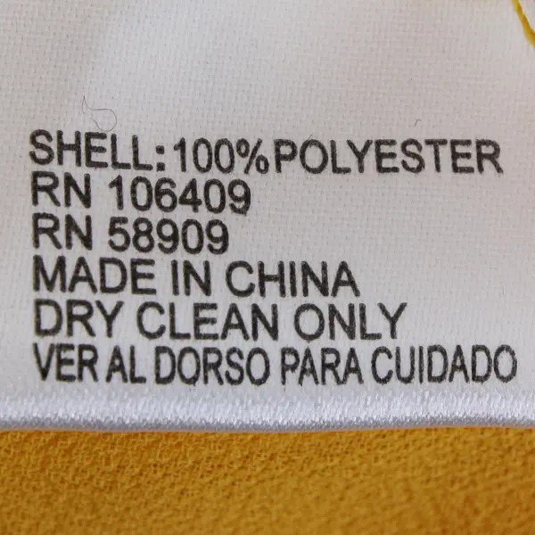 Tahari Women's M Orange Sleeveless Layered Flowy Chiffon Blouse