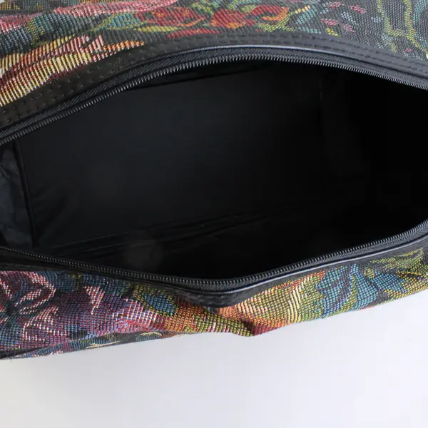 Gloria Vanderbilt Floral Tapestry Carry-On Overnight Weekender Bag Luggage