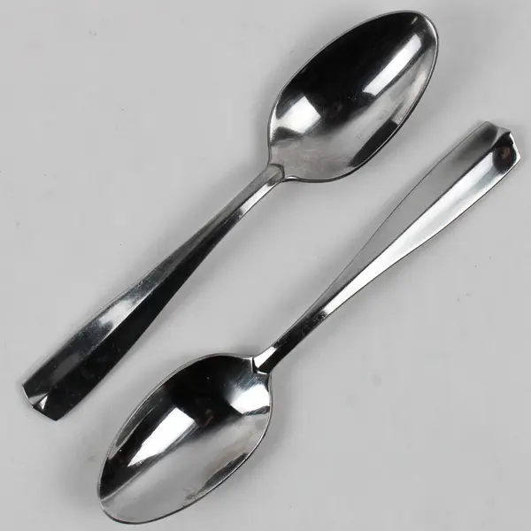 Lot Of 5 Oneida Silver Pluma (Stainless) Flatware Teaspoons 6.5" Long