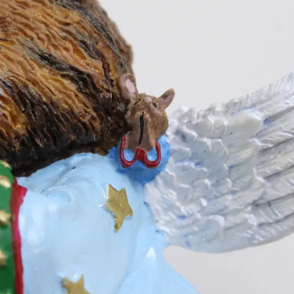 Lot of 3 Cat-Related Hanging Ornaments