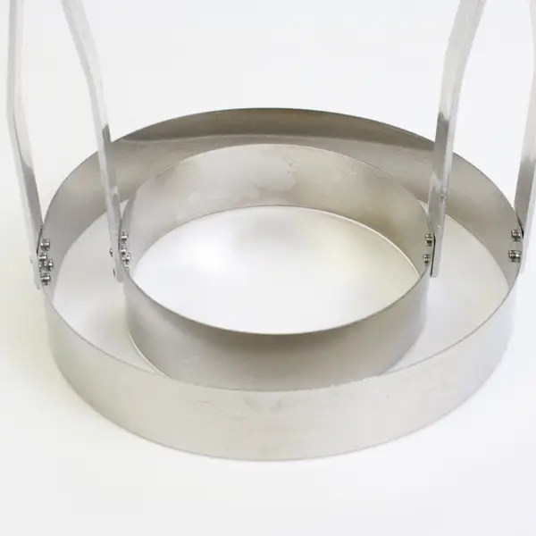 Kwik-Kut MFG. Co. Mohawk, N.Y. Biscuit Cutter Double Blade with Wood Handle