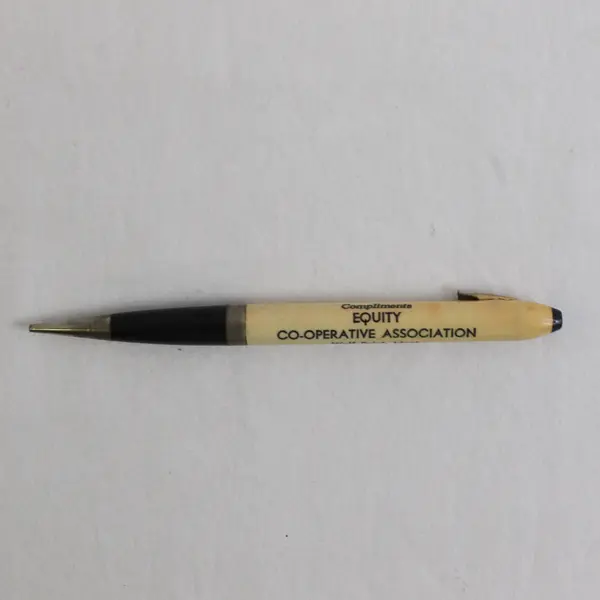 Vintage Mechanical Pencil Equity Cooperative Association Wolf Point Montana