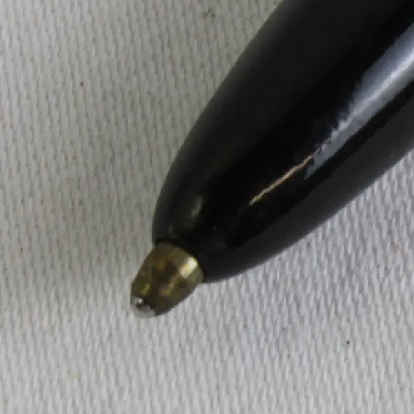 Vintage Ballpoint Pen NIC L Silver Batteries Company Advertising