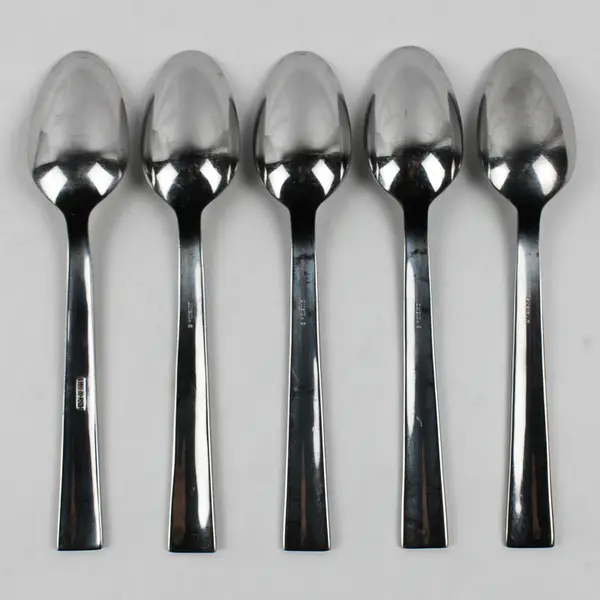 Lot Of 5 Oneida Silver Park Avenue (Stainless) Flatware Soup Spoons 8.25" Long