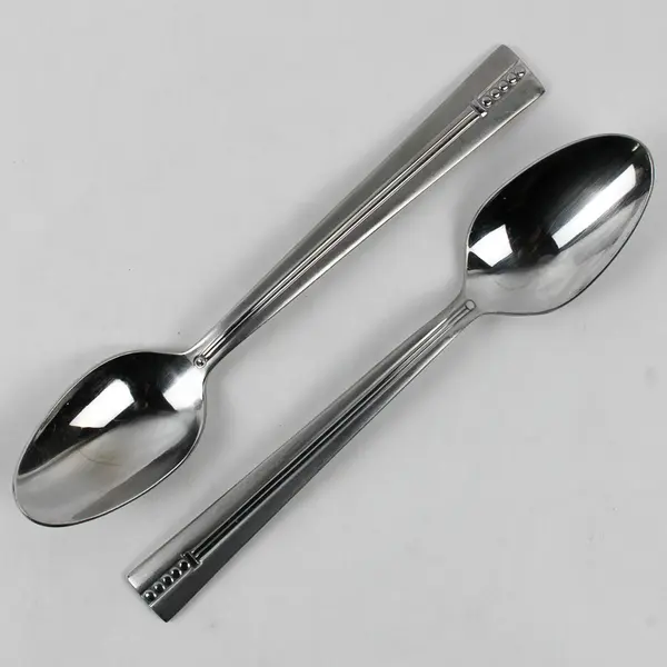 Lot Of 5 Oneida Silver Park Avenue (Stainless) Flatware Soup Spoons 8.25" Long