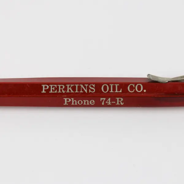 Vintage Mechanical Pencil Perkins Oil Company Marengo Illinois