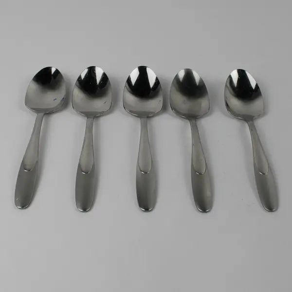 Lot Of 5 Oneida Silver Paramount (Stainless) Flatware Soup Spoons 7.25" Long