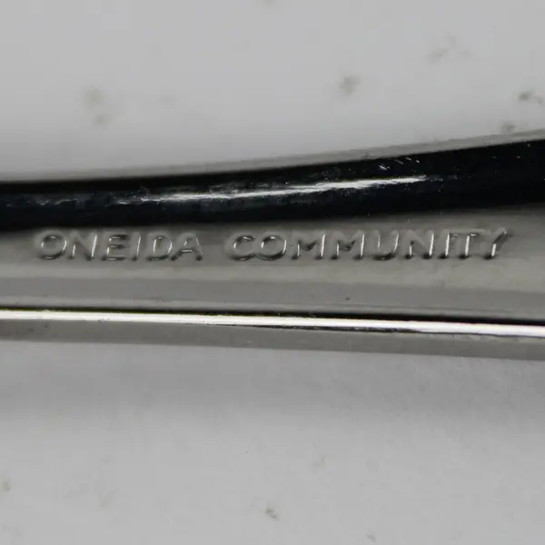 Lot Of 5 Oneida Silver Paramount (Stainless) Flatware Soup Spoons 7.25" Long