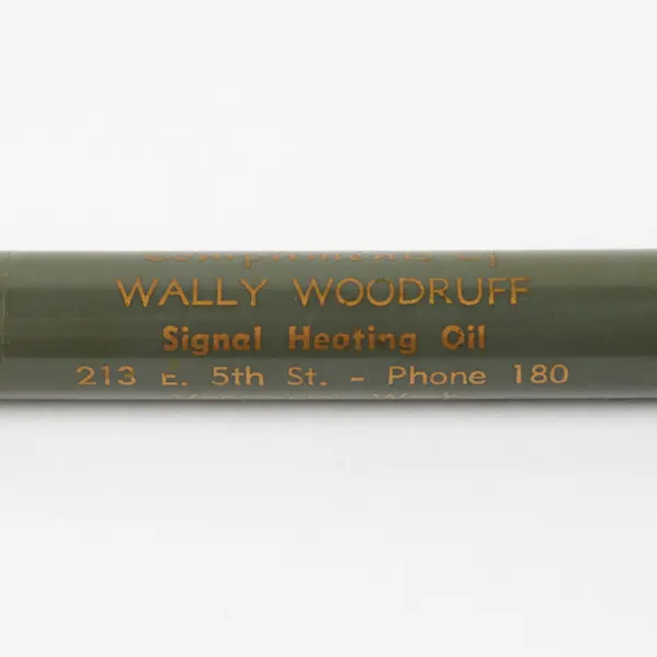 Vintage Ballpoint Pen Wally Woodruff Signal Heating Oil Vancouver Washington