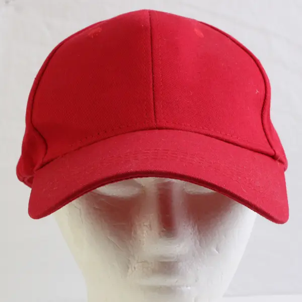 Langzhen Red Cotton Baseball Cap Adult Size Large