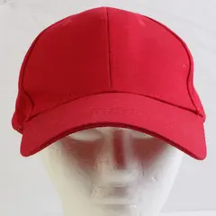 Langzhen Red Cotton Baseball Cap Adult Size Large