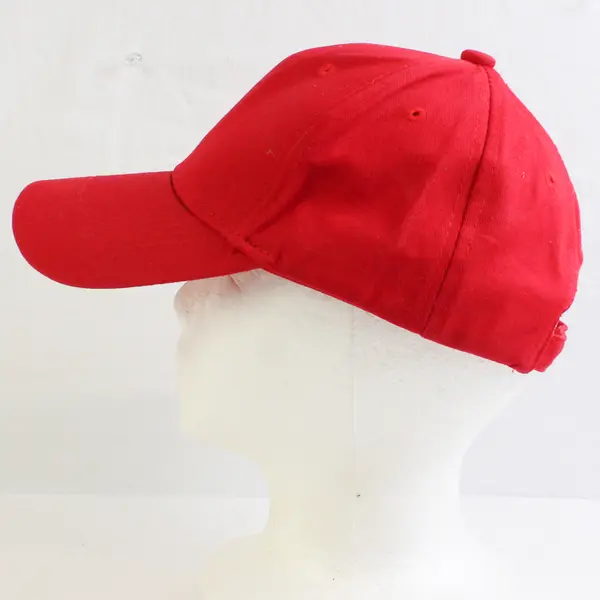 Langzhen Red Cotton Baseball Cap Adult Size Large