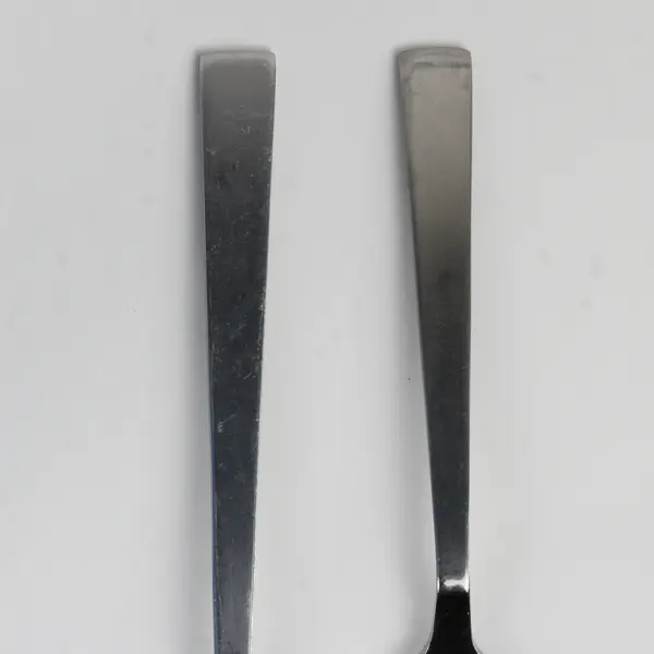 Lot Of 5 Oneida Silver Padova (Stainless) Flatware Forks & Sugar Spoon