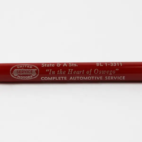 Vintage Ballpoint Pen Al Patchett's Servicenter Oswego Oregon Advertising 1950s