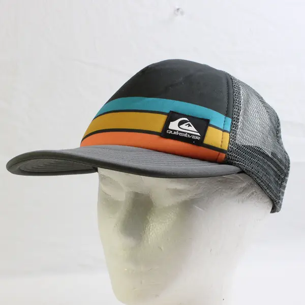 Quiksilver Multicolor Striped Snapback Cap Size 58cm