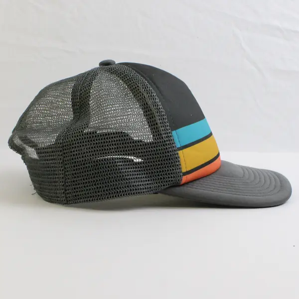 Quiksilver Multicolor Striped Snapback Cap Size 58cm