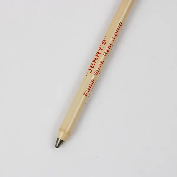 Vintage Mini Keychain Pen Jerry's Finer Shoe Rebuilding Seaside Oregon