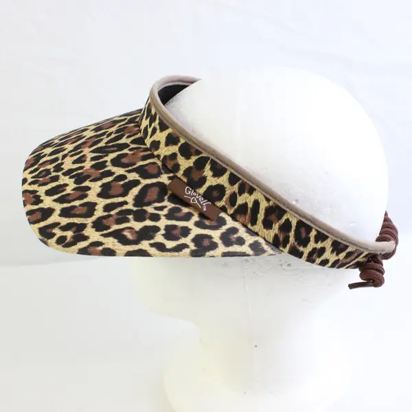 Glove It Jaguar Print Women's Visor One Size