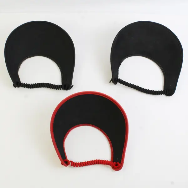 Lot of 3 Women's Sports Visors Sequin and Leopard Print