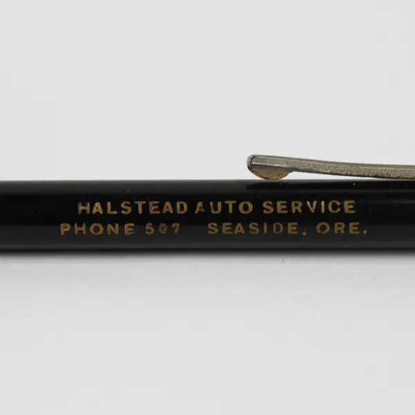 Vintage Mechanical Pencil Halstead Auto Service Seaside Oregon