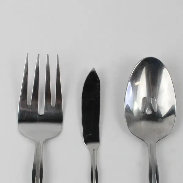 Lot Of 5 Oneida Silver Panorama (Stainless) Flatware Forks, Spoon & Knives