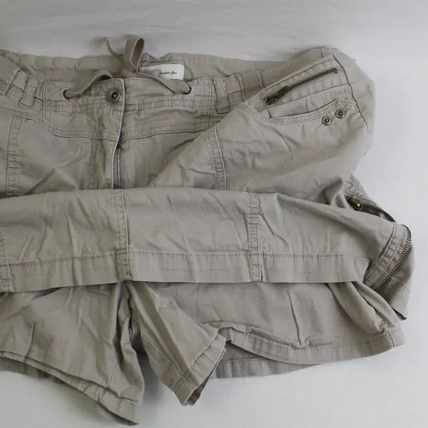 Reitmans Beige Cotton Skort Juniors Size 9