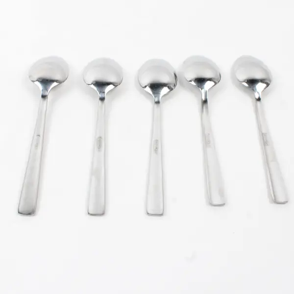Lot Of 5 Oneida Silver Paxton (Stainless) Flatware Teaspoons 6.5" Long