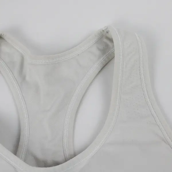 All In Motion White Racerback Sports Bra Women's Size Large