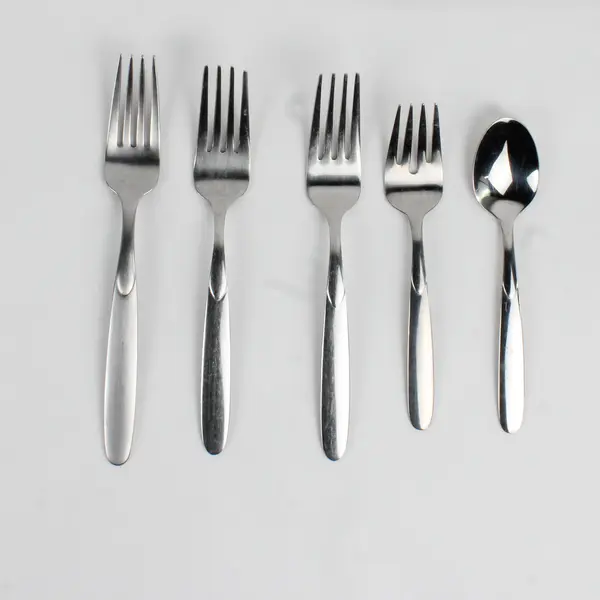 Lot Of 5 Oneida Silver Paxton (Stainless) Flatware 4 Forks & 1 Teaspoon