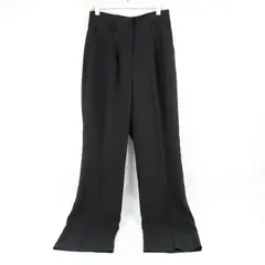 Express Solid Black Wide Leg Super High Rise Pants Women's Size 8R